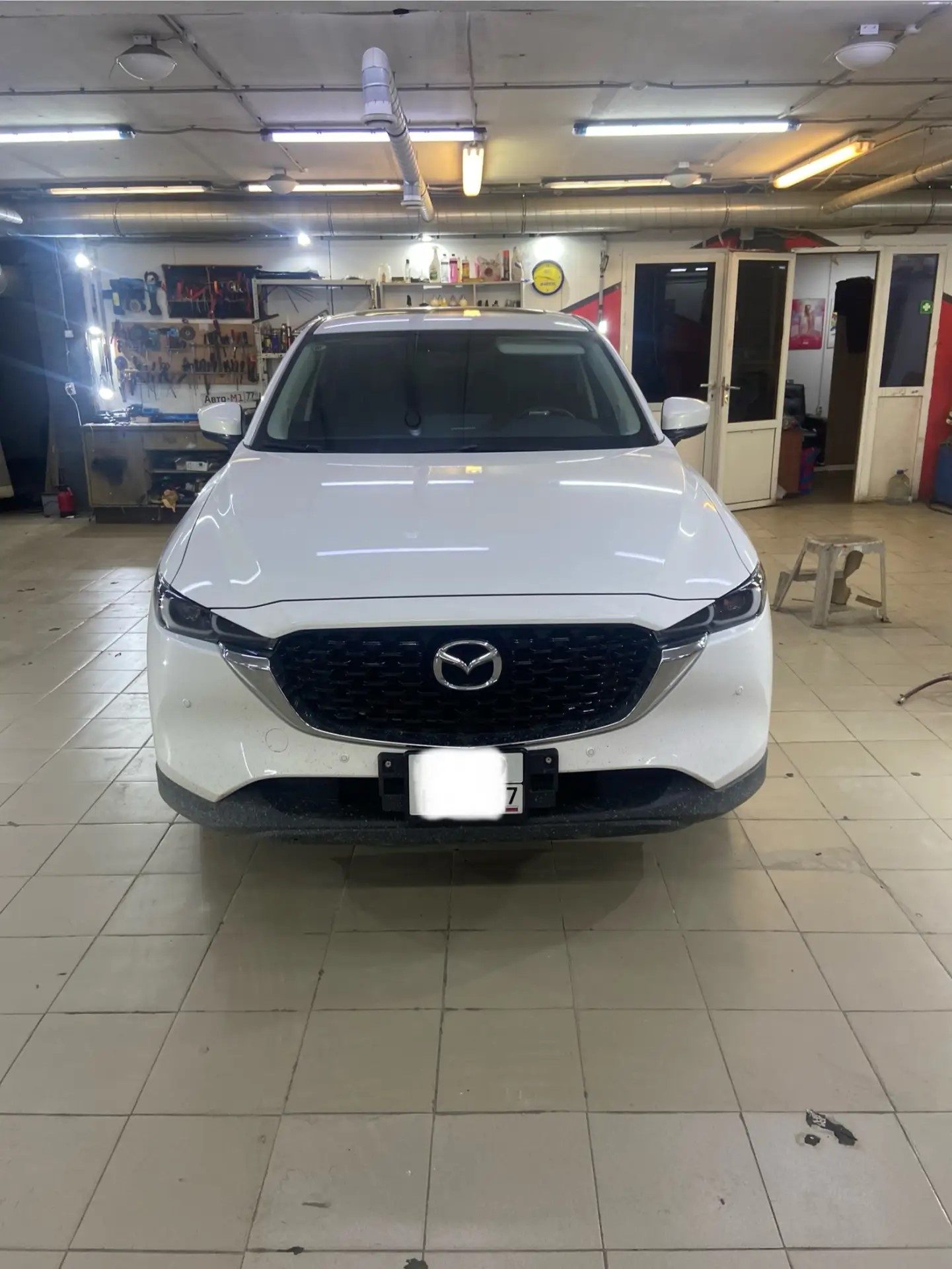 Установка обогрева сидений на китайскую Mazda CX-5 2026 года в тюнинг-ателье «Авто-М1»