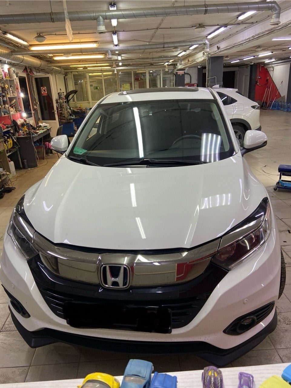 Установка обогрева зеркал на Honda Veze