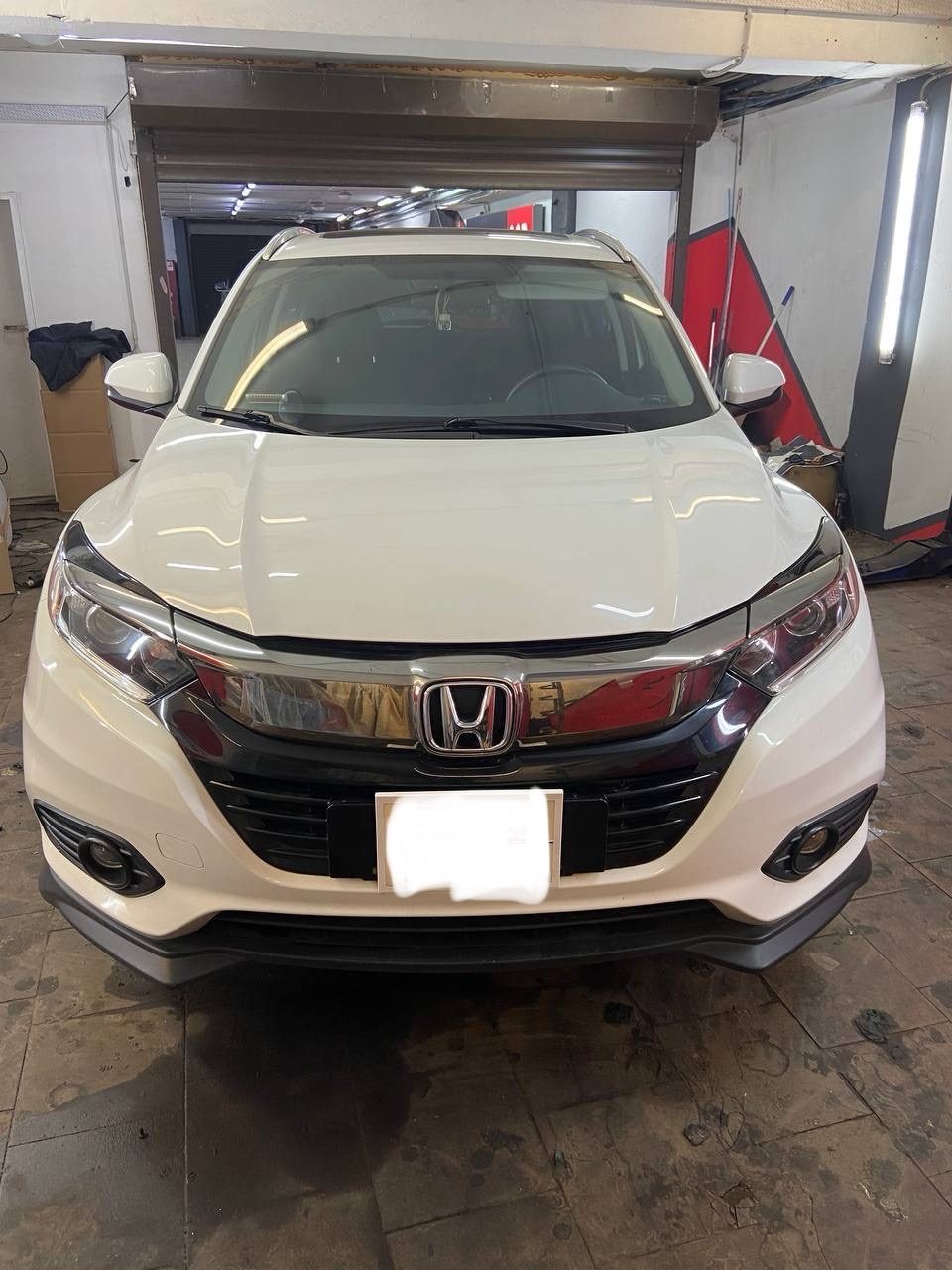 Антикоррозийная обработка днища и арок Honda Vezel 