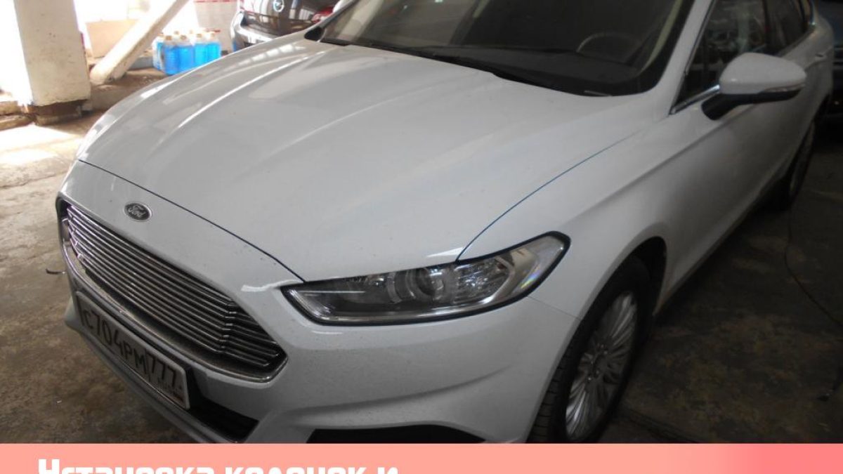 Установка колонок и усилителя в заднюю дверь Ford Mondeo