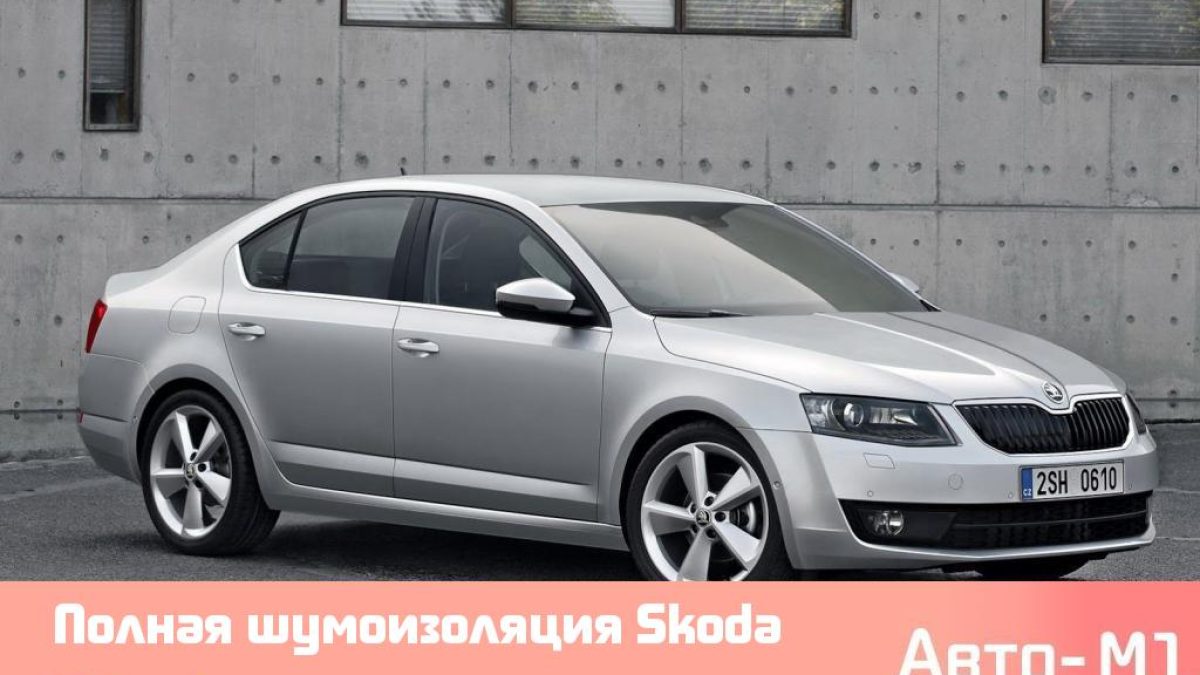 Полная шумоизоляция Skoda Octavia