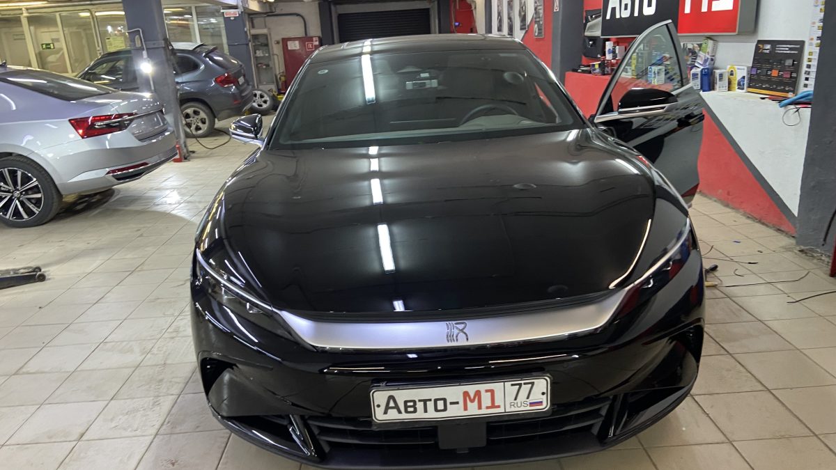 Скрытая установка видеорегистратора на BYD Han