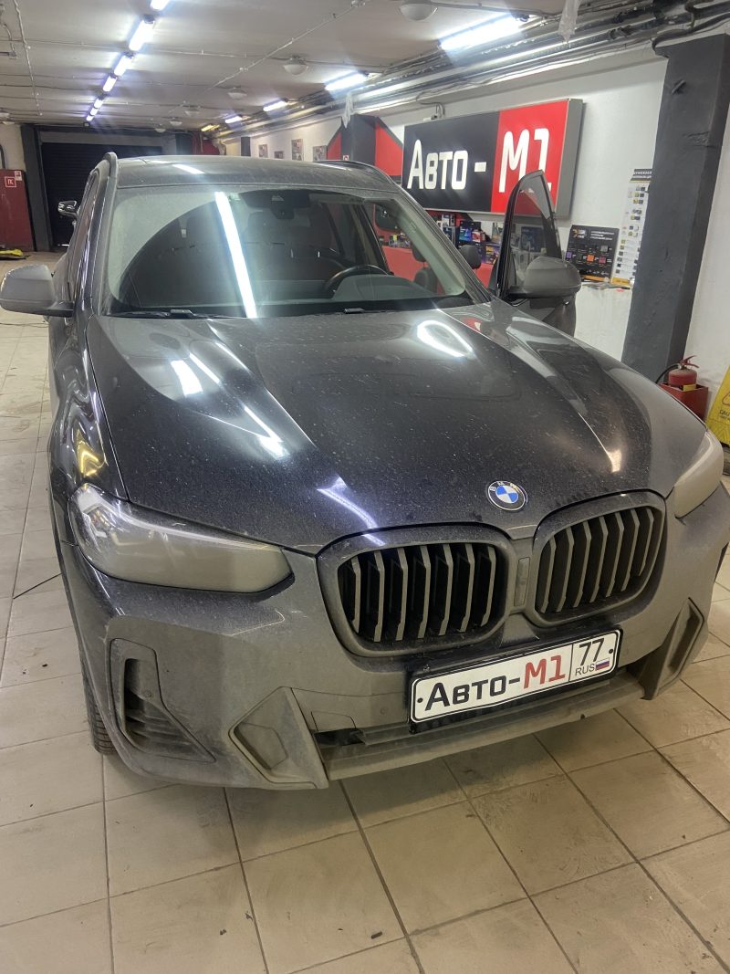 Установка омывателя камеры на BMW X4