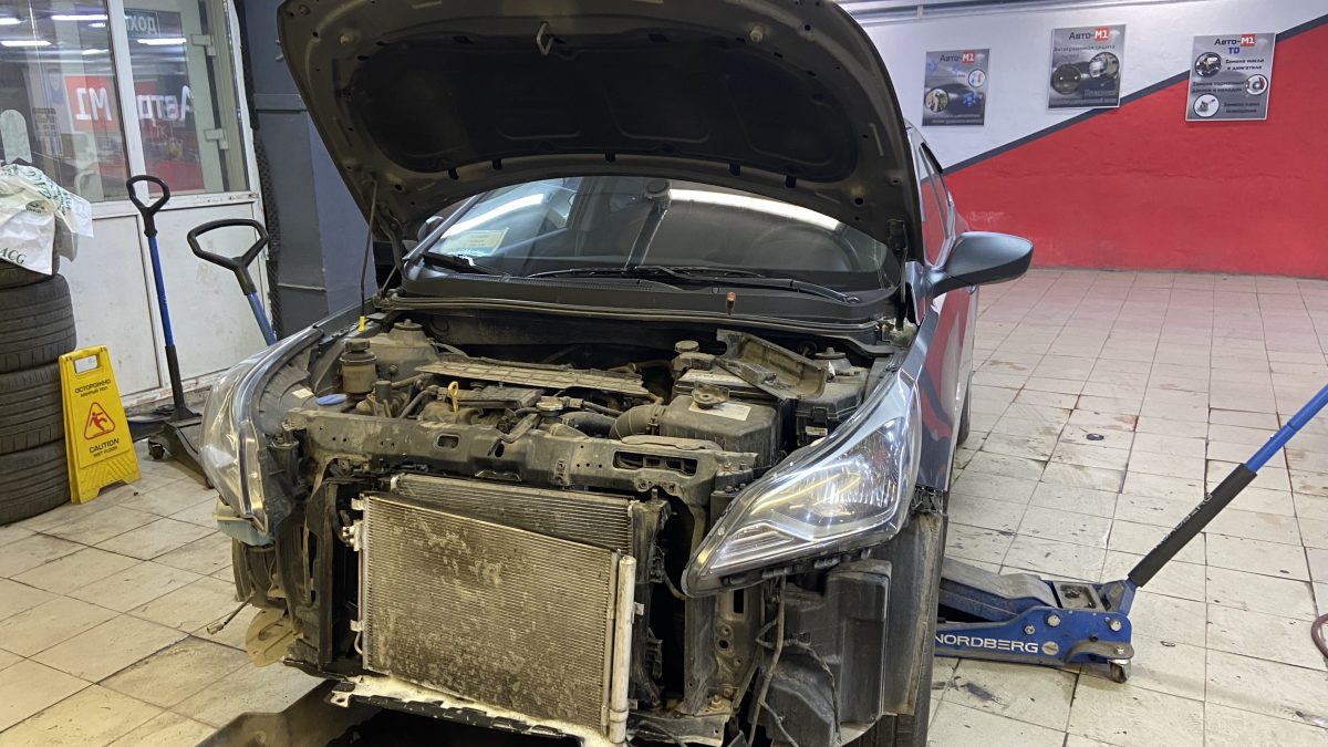 Мойка радиаторов Hyundai Solaris
