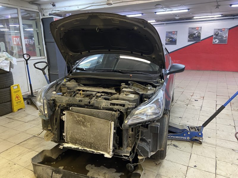 Мойка радиаторов Hyundai Solaris