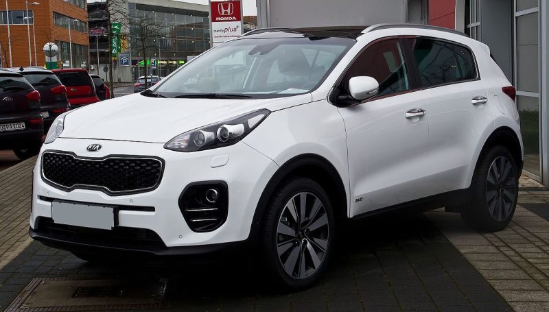 Установка парктроников на Kia Sportage