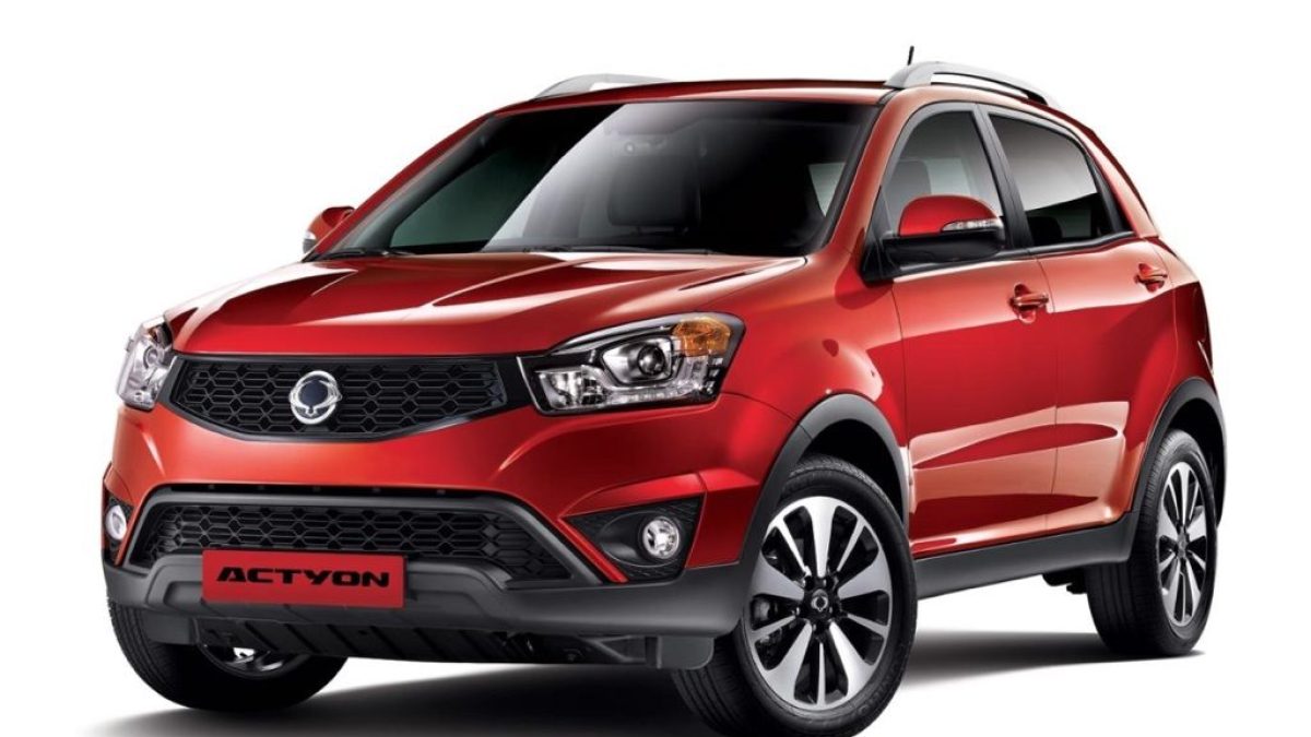 Установка камеры заднего вида на SsangYong Actyon