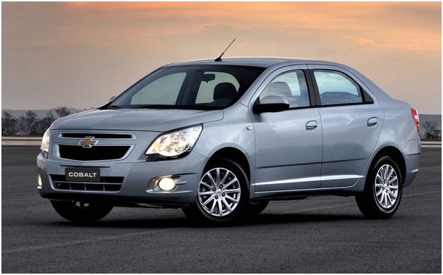 Установка проекторов логотипа марки автомобиля на Chevrolet Cobalt